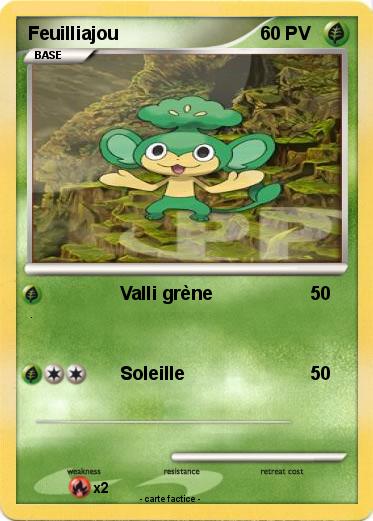 Pokemon Feuilliajou