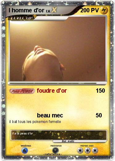 Pokemon l homme d'or
