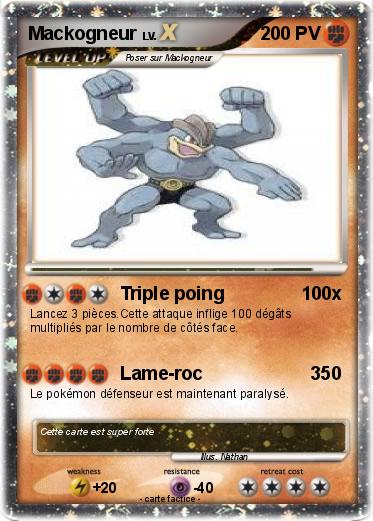 Pokemon Mackogneur