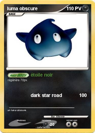 Pokemon luma obscure