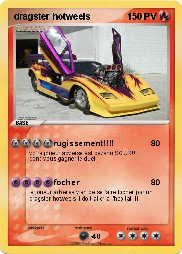 Pokemon dragster hotweels