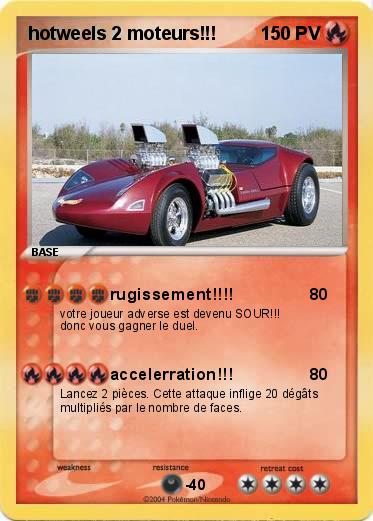 Pokemon hotweels 2 moteurs!!!