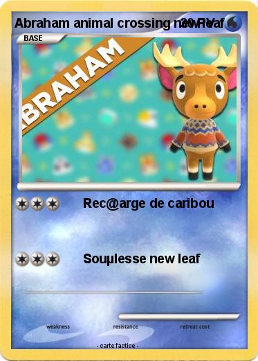 Pokemon Abraham animal crossing new leaf