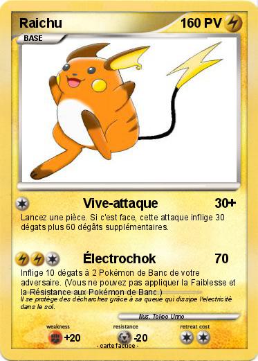 Pokemon Raichu