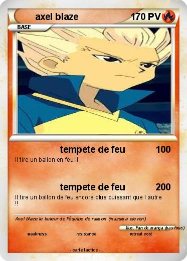 Pokemon axel blaze