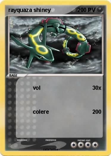 Pokemon rayquaza shiney