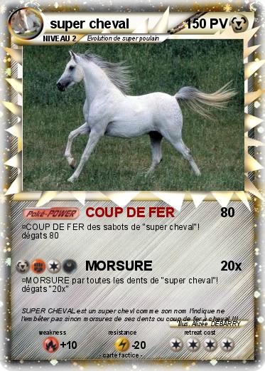 Pokemon super cheval