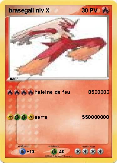 Pokemon brasegali niv X