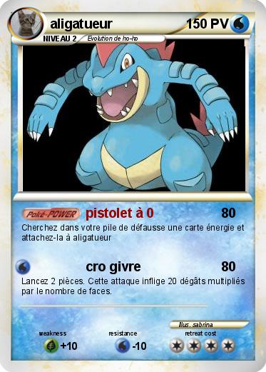 Pokemon aligatueur