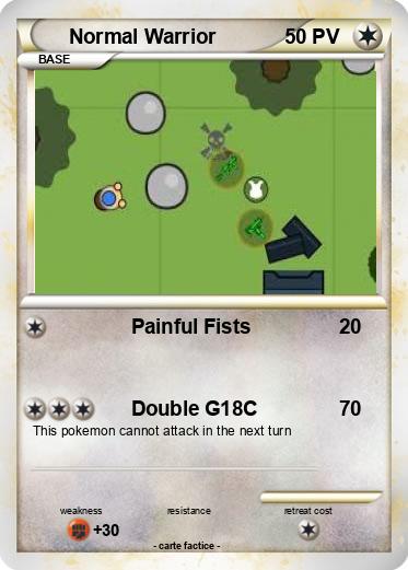 Pokemon Normal Warrior