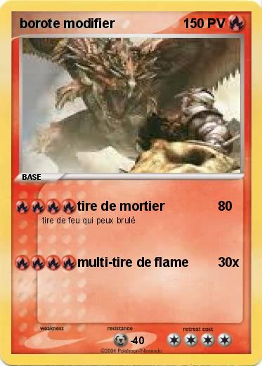 Pokemon borote modifier