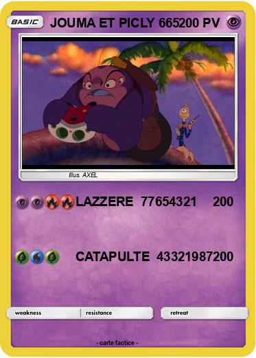 Pokemon JOUMA ET PICLY 665