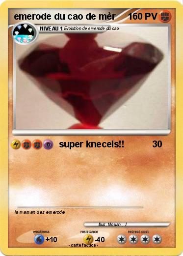 Pokemon emerode du cao de mèr