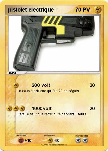Pokemon pistolet electrique