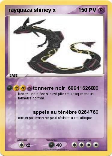 Pokemon rayquaza shiney x