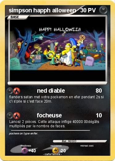 Pokemon simpson happh alloween