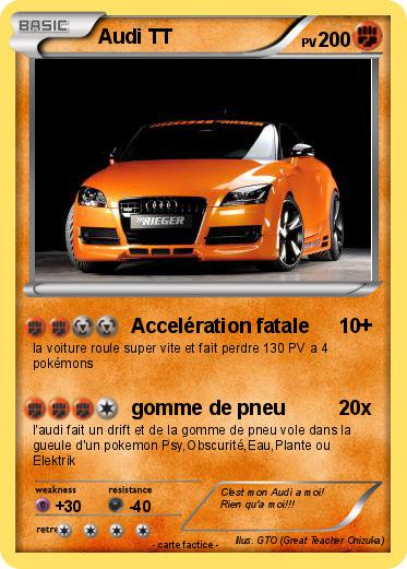 Pokemon Audi TT