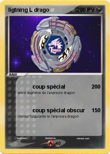 Pokemon ligtning L drago