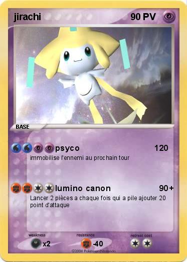 Pokemon jirachi