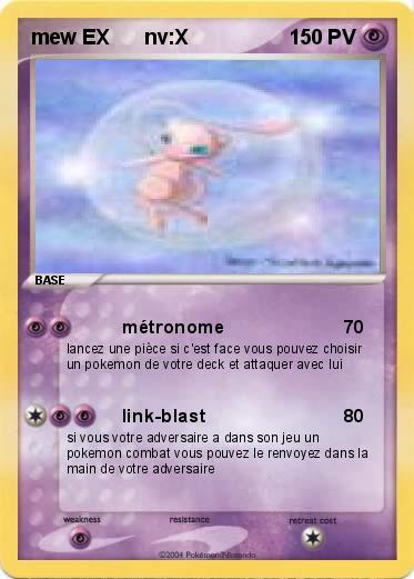 Pokemon mew EX      nv:X