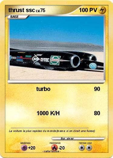 Pokemon thrust ssc
