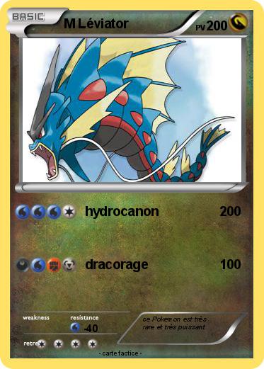 Pokemon M Léviator