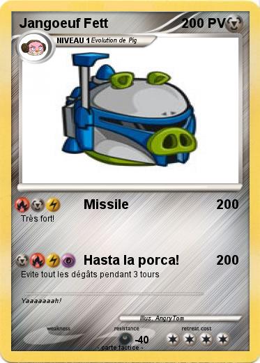 Pokemon Jangoeuf Fett