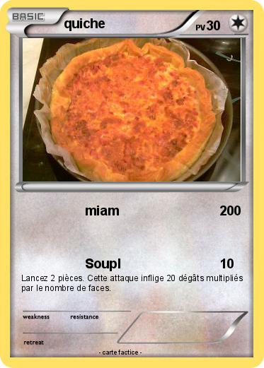Pokemon quiche