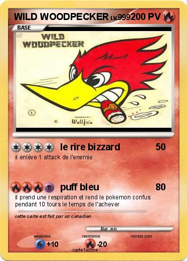Pokemon WILD WOODPECKER