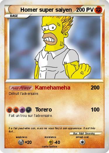 Pokemon Homer super saiyen