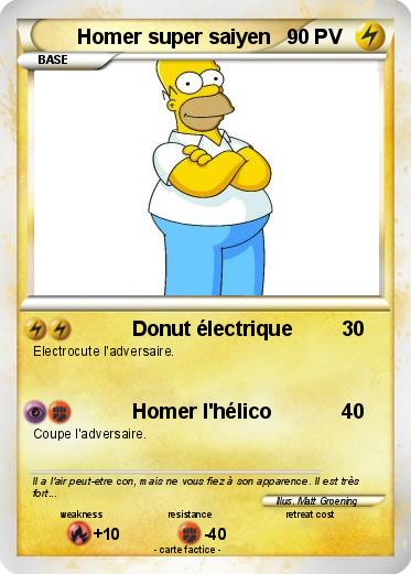 Pokemon Homer super saiyen