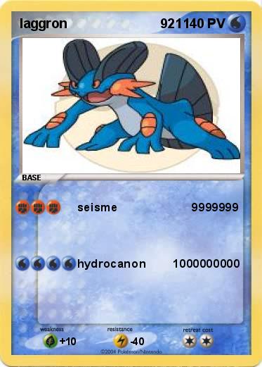 Pokemon laggron                          921