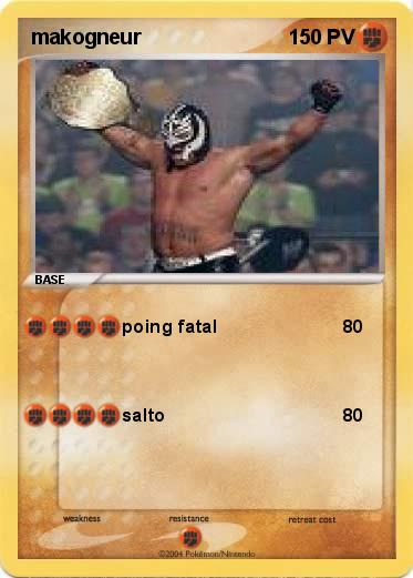 Pokemon makogneur