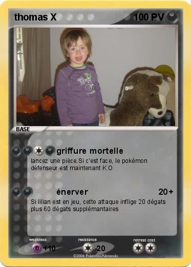 Pokemon thomas X               