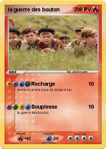 Pokemon la guerre des bouton