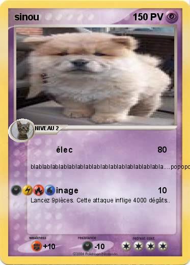 Pokemon sinou