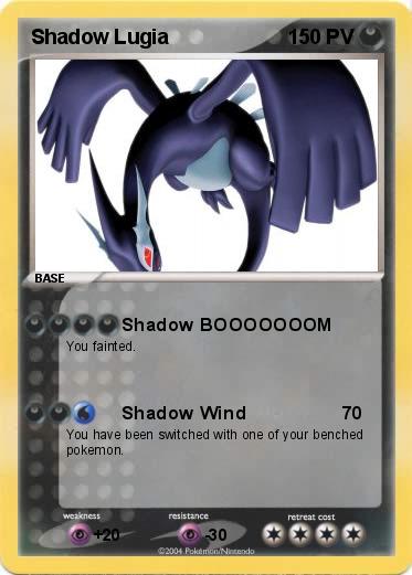 Pokemon Shadow Lugia