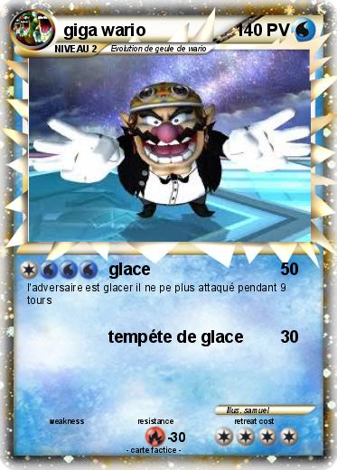 Pokemon giga wario