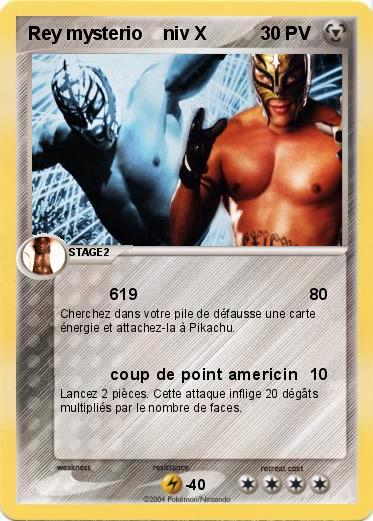 Pokemon Rey mysterio    niv X