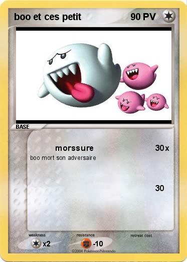 Pokemon boo et ces petit