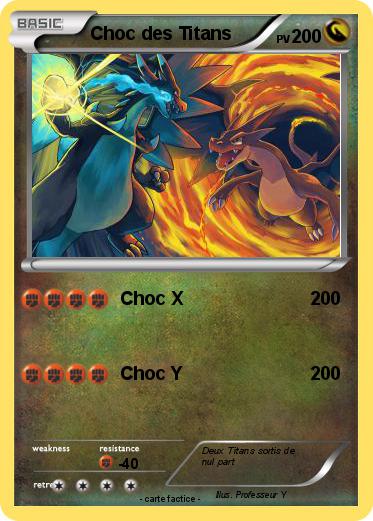 Pokemon Choc des Titans