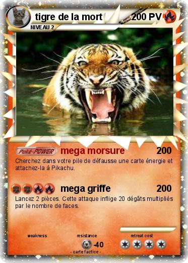 Pokemon tigre de la mort