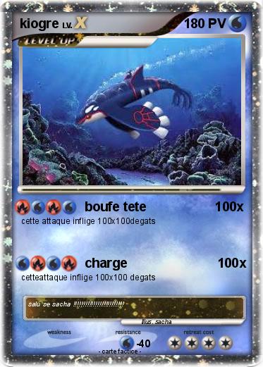 Pokemon kiogre