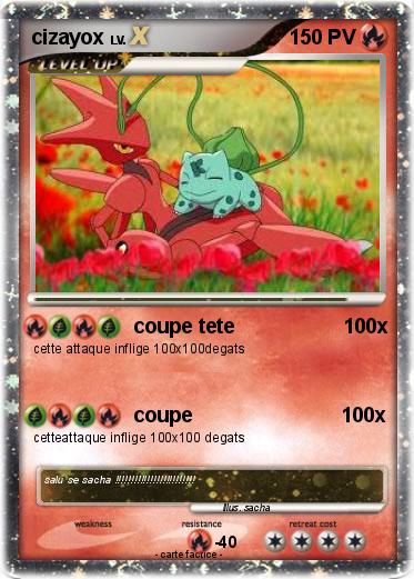 Pokemon cizayox