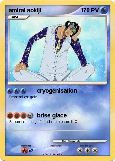 Pokemon amiral aokiji