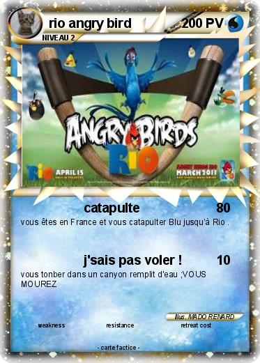 Pokemon rio angry bird