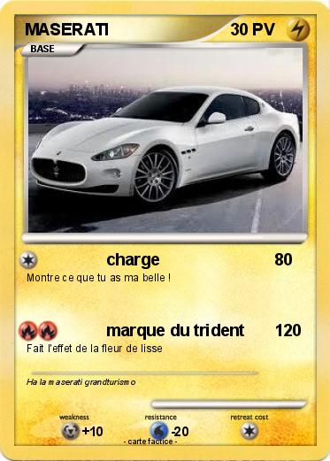 Pokemon MASERATI