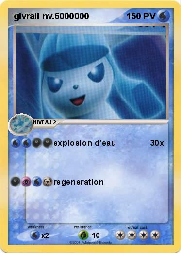 Pokemon givrali nv.6000000