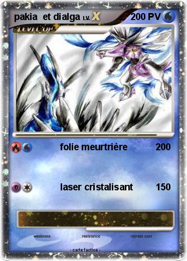 Pokemon pakia  et dialga