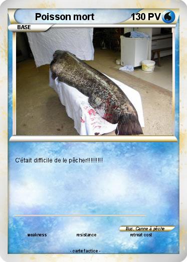 Pokemon Poisson mort